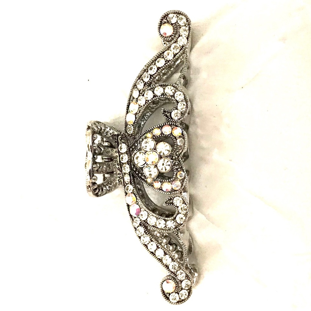 Retro Rhinestone Hair Clip
